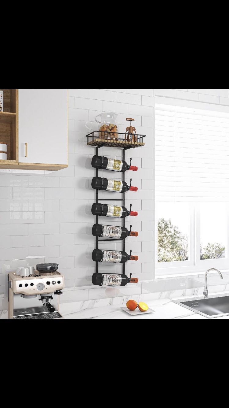 Towel Rack - 6 Tier Tower Rack Black Or Can Be A Wine Rack Brand New.