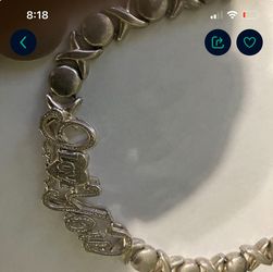 925 Sterling Silver Necklace ladies 