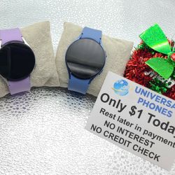 SAMSUNG GALAXY WATCH 5 UNLOCKED NEW IN BOX  $1  DOWN TODAY REST IN PAYMENTS.NO CREDIT CHECK 