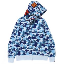 Blue Bape Hoodie