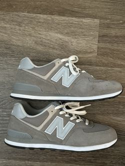Men’s Size 12 New Balance 574 Grey/white