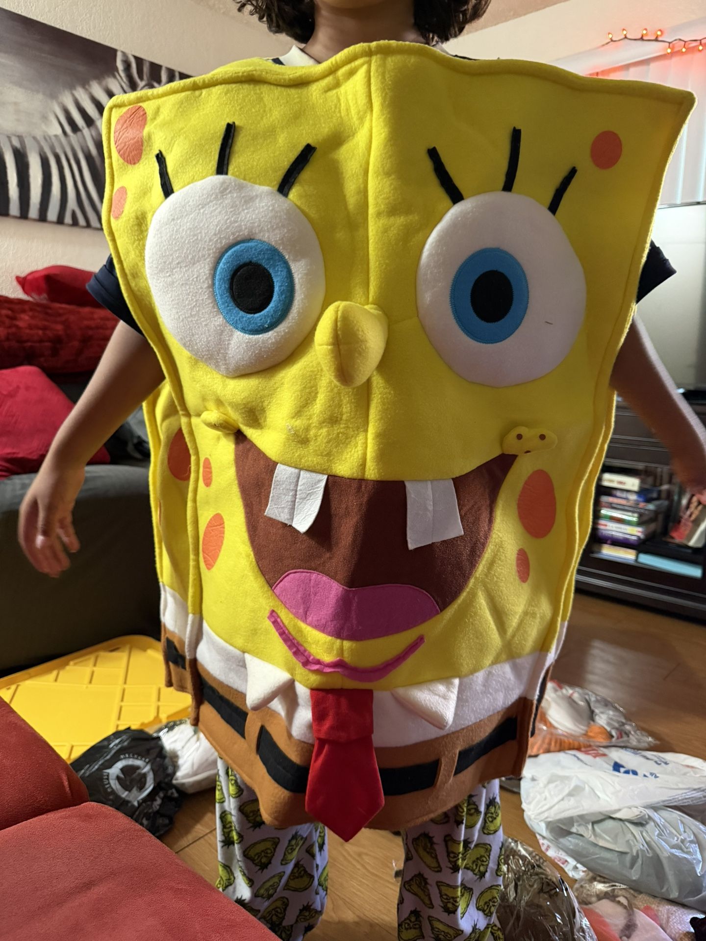 SpongeBob Costume One Size Fits All