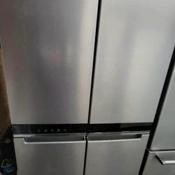 Whirlpool Counter Depth 4 Door Stainlesss Steel Refrigerator Energy 🌟LED Lights 20 Cuft. Has Ice Maker 