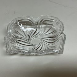 Mikasa Crystal Spring Flare 6 Bowl Serving Dish