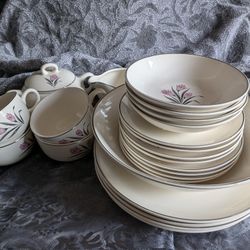 Grantcrest "Pink Crocus" Fine China 