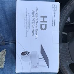 Intelligent solar energy Alert PTZ Camera