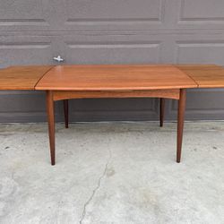 Danish Teak Dining Table 