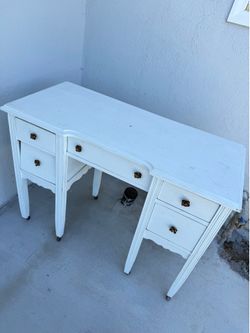 Wooden Vanity Desk