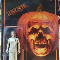 Laurie Strode "HALLOWEEN II" Super7 x Funko, 4" Horror ReAction Figure 