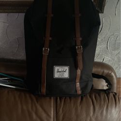 Móchala Para La Escuela Negra Con Rosa Por Dentro Nueva 