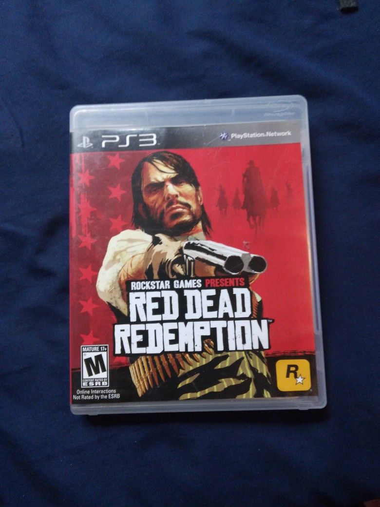 PS3 Red Dead Redemption Video Game