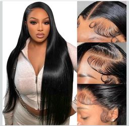 Human Hair 22 Inch Straight Wigs