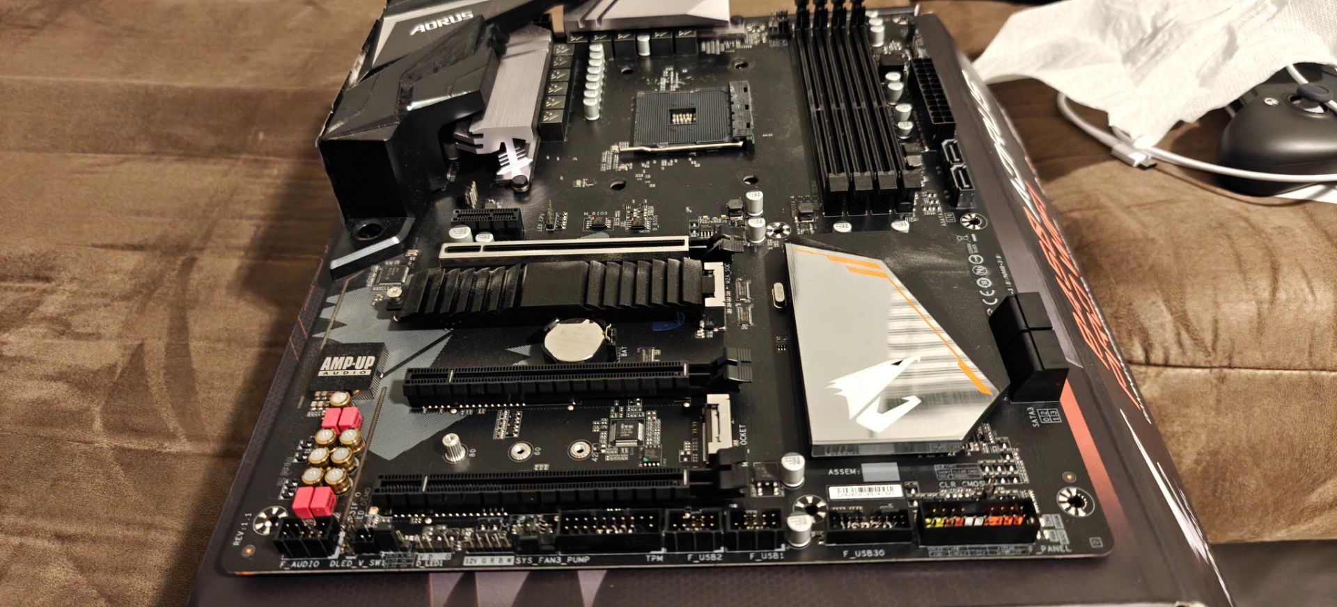 B450 AUROS pro wifi ATX motherboard AMD socket AM4