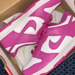 Nike Dunk Low Active Fushia Size 5y