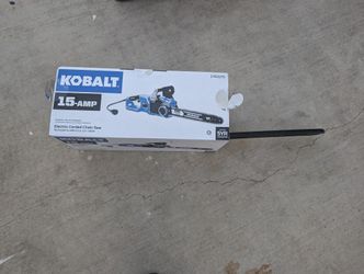 Kobalt Electric Chain Saw 15A 120v Corded