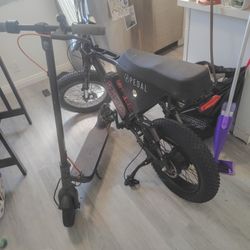 Selling Pedal Bike And Segway Nine Bot 