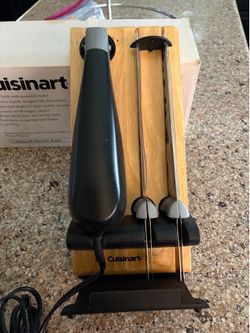 Cuisinart CEK-40FR Electric Knife Set with stainless steel blades
