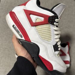 Air Jordan 4 Retro Red Cement Size 10.5