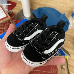 Vans size 3 Crib 