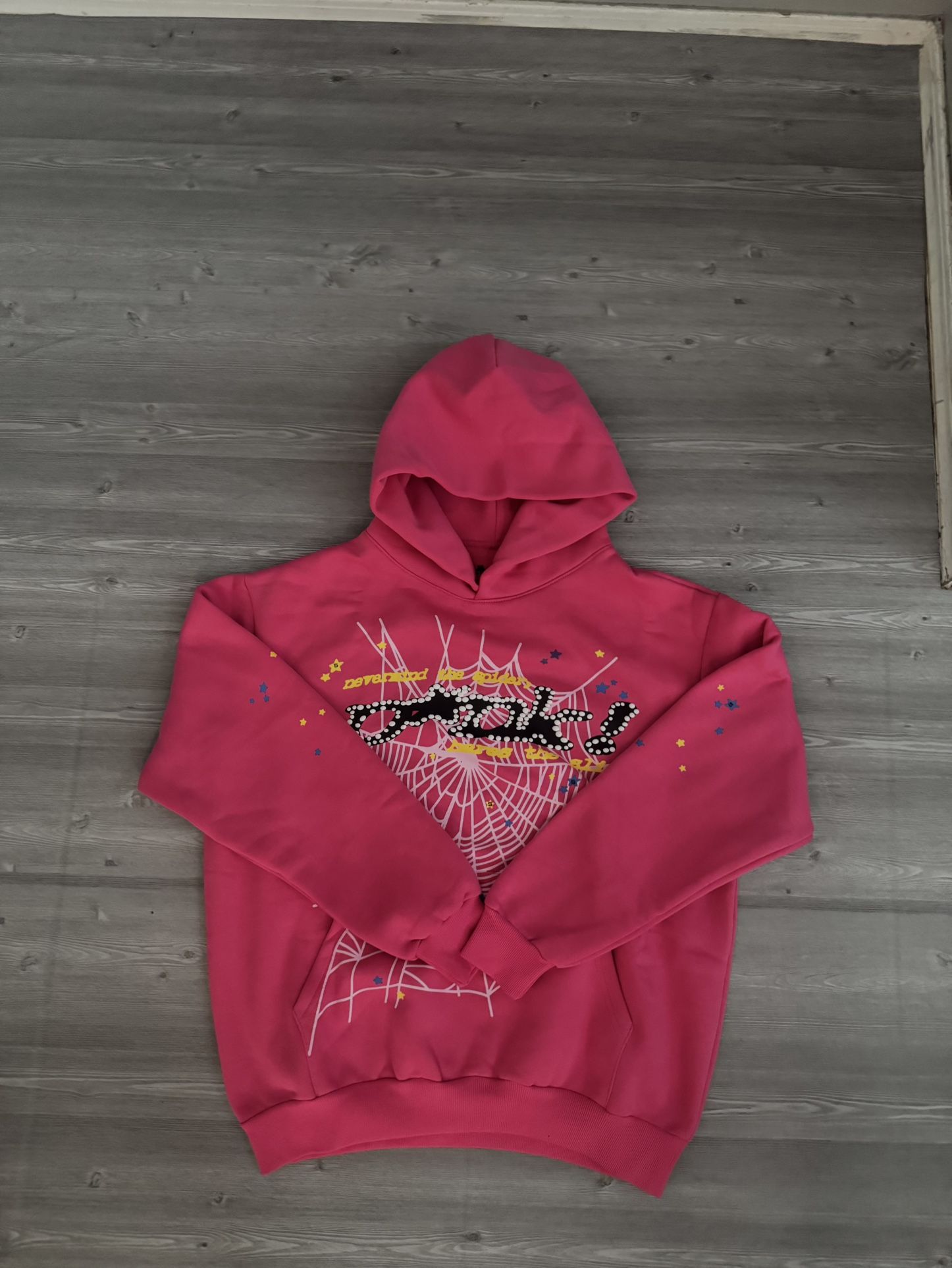 Sp5der P*nk Hoodie