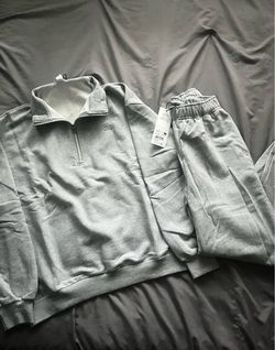 Grey Alo set men Sz M for both