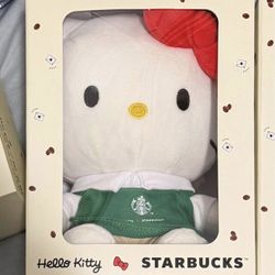 Hello Kitty X Starbucks Plushie