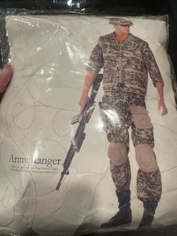 Men’s army ranger costume