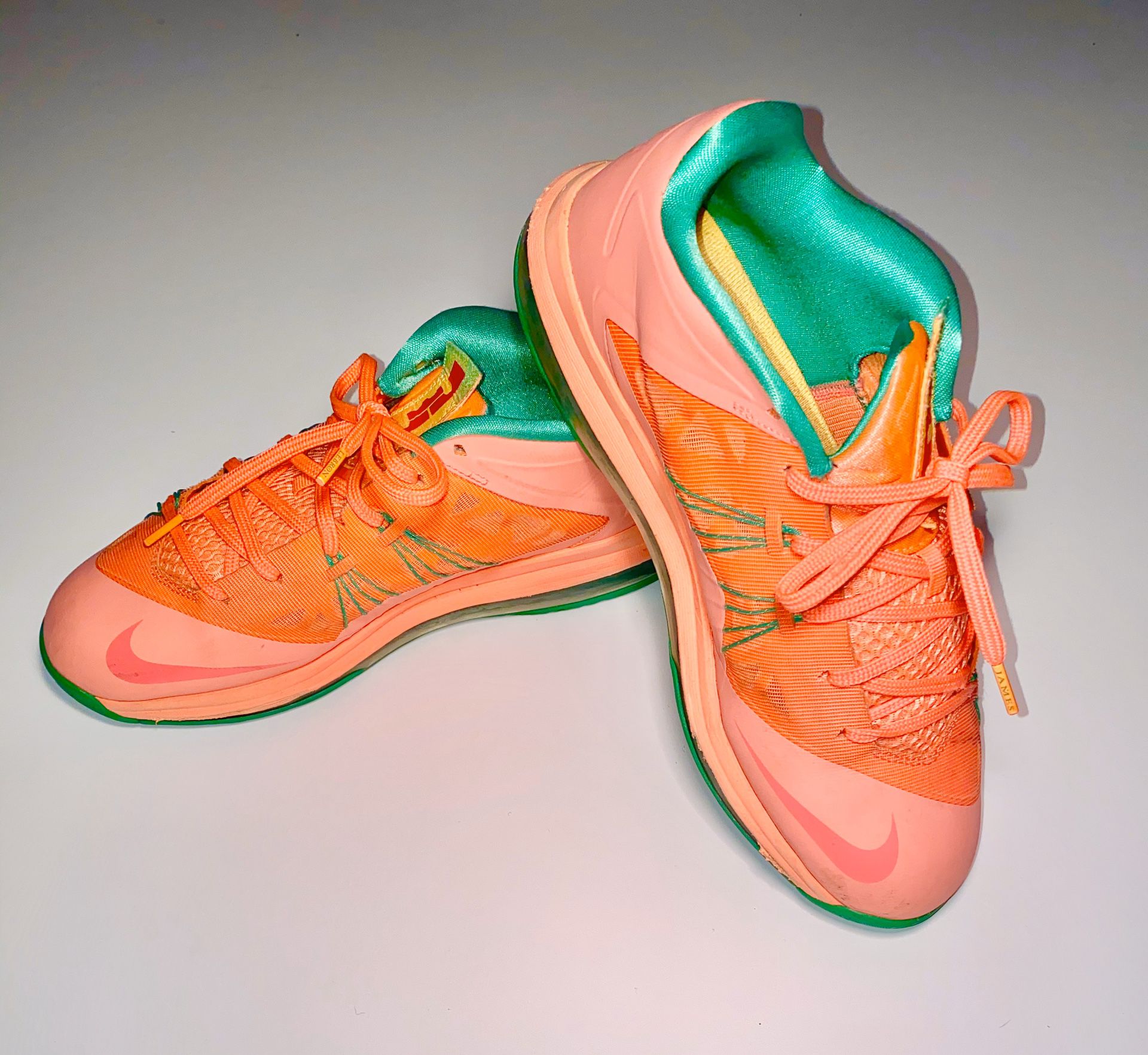 LeBron watermelon shoes