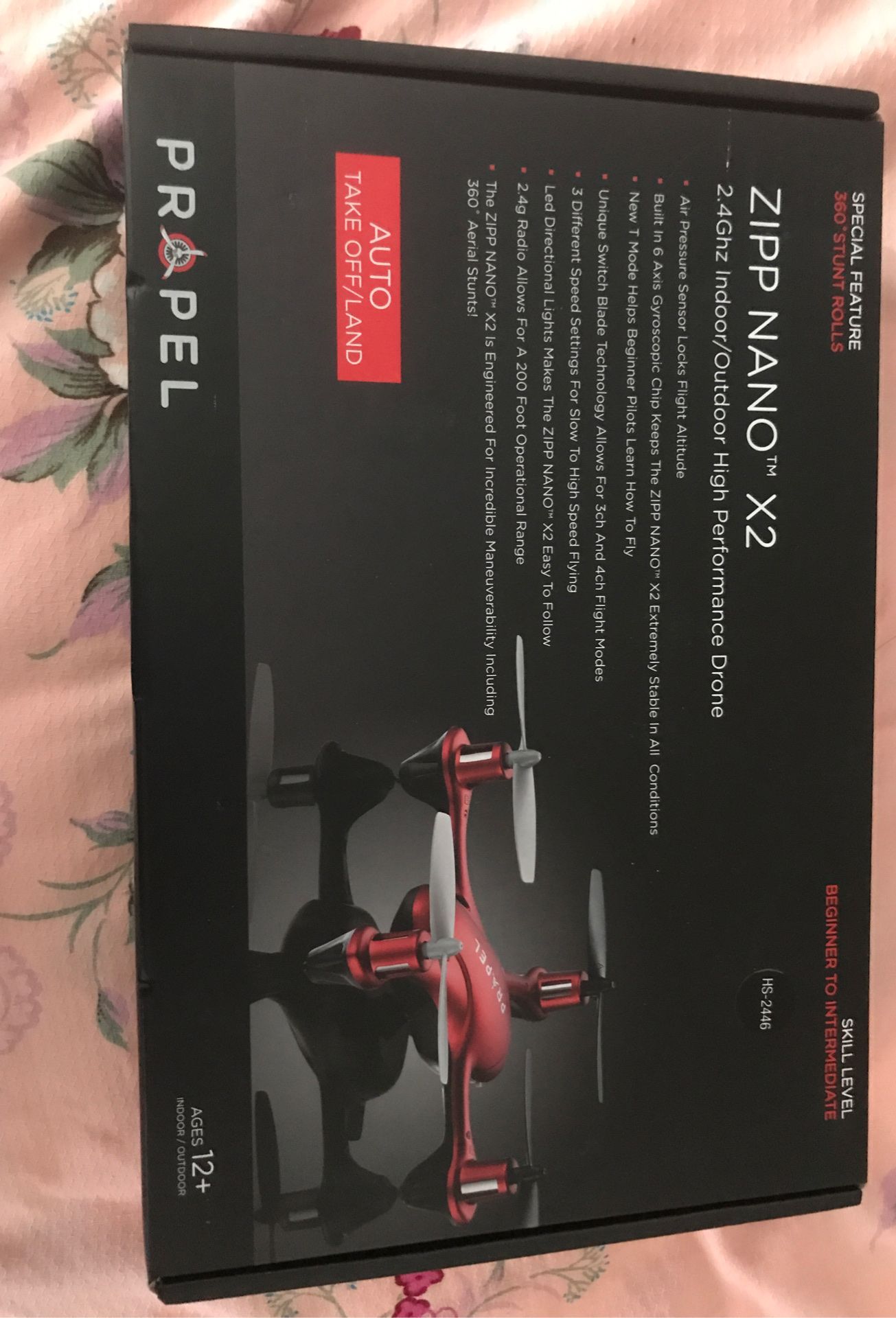 Brand new drone, Zipp Nano X2