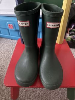 Hunter Kids Rain boots 12