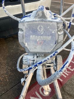 Paint machine magnum x7