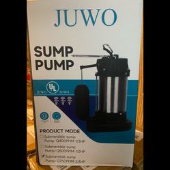 3/4 Hp Cast Iron Sump Pump