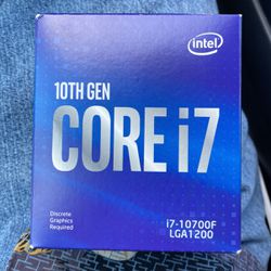 CPU   i7-10700F