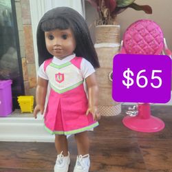 American Girl Doll, ,$65 Clothing And Shoes.$30