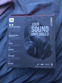 JBL Live500 bluetooth wireless headphones