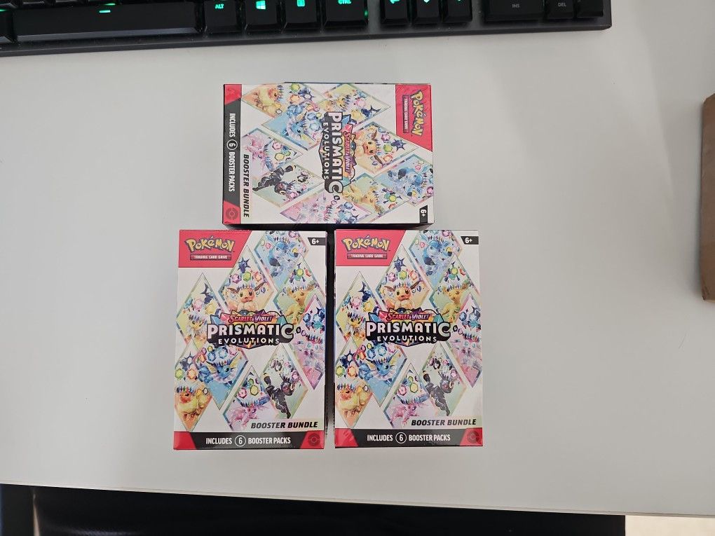 Prismatic Evolutions Booster Bundle