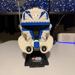 LEGO Star Wars Captain Rex Helmet (75349) - Built, Great Condition, Manual Included
