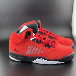 Jordan 5 Retro Raging Bull Red (2021) (PS) Sz 1