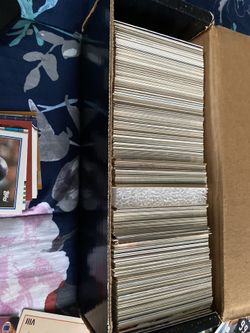 About 300 Football Cards 1984 To 1986 $25 For Whole Box