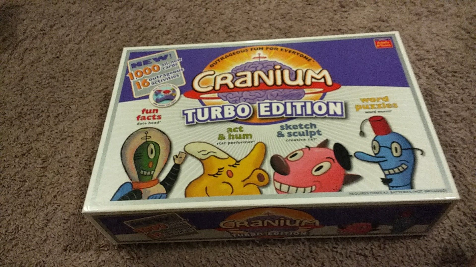 Cranium turbo edition board game