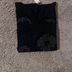 Black On Black Denim Tears Hoodie