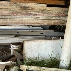 Lumber and wood beams