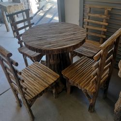 Cholla And Sahuaro Table/Chairs