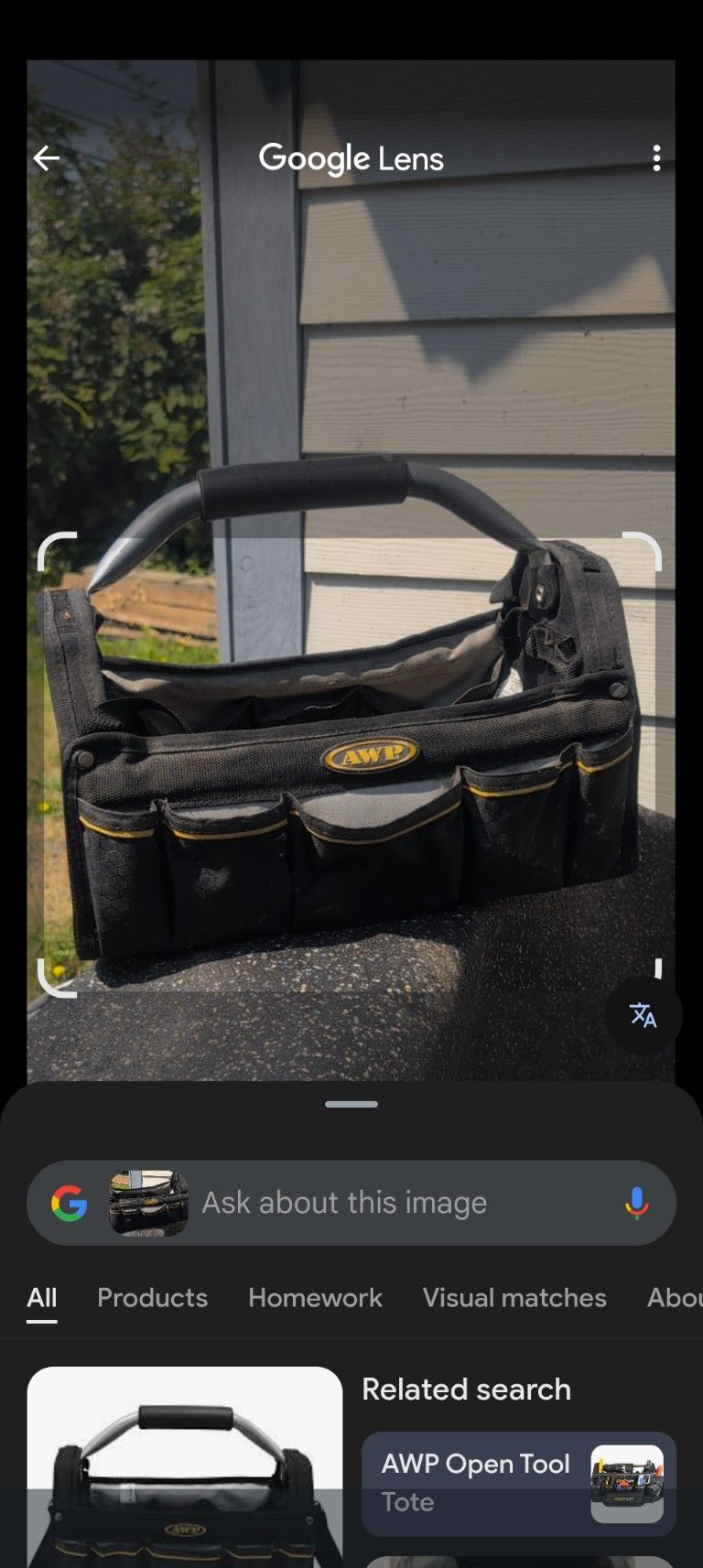 Work Tool Bag