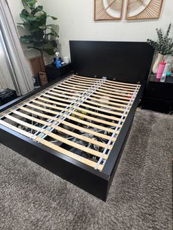 Queen bed frame