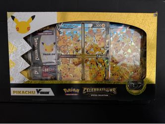 Pokemon Celebrations pikachu V Union collection