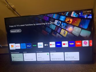 LG 55” Class 4K UHD Smart LED HDR TV – 55UP7000 (2021 Model) – Excellent Condition!