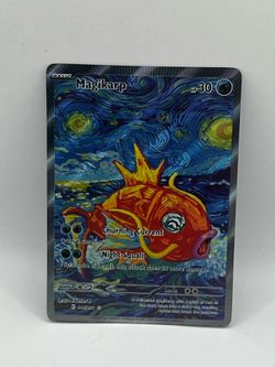 Non TCG Pokemon Magikarp Fan Art Card