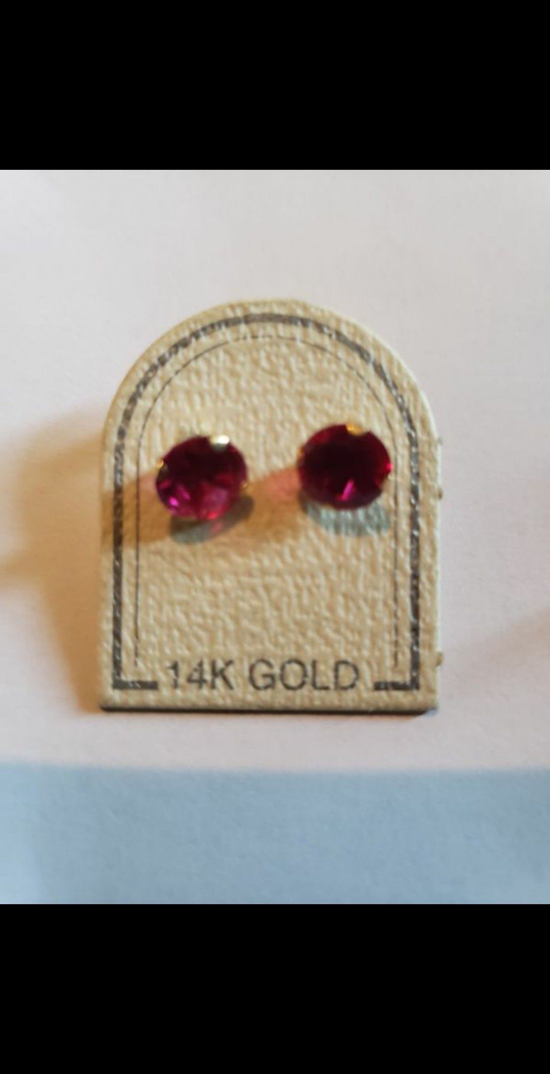 14k real gold earrings