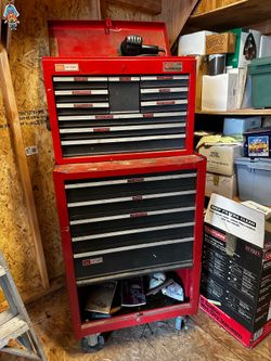 Tool Chest with tools